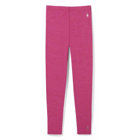 Kids Classic Thermal Merino Base Layer Bottom Festive Fuchsia Heather