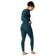 WS Classic Thermal Merino Base Layer Bottom Twilight Blue Heather