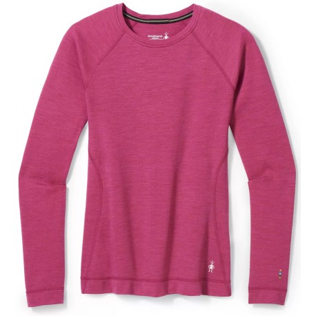 Termo krekls SW WS Classic Thermal Merino Base Layer Crew Festive Fuchsia Heather