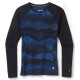 Termo krekls SW WS Classic Thermal Merino Base Layer Pattern Crew Blueberry Hill Mountain Scape