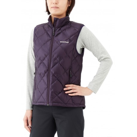 Purple store down vest