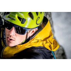Brilles SHIELD, Reactiv 2-4 Polarized Dark blue Orange