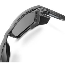 Brilles SHIELD, Reactiv 2-4 Polarized Dark blue Orange