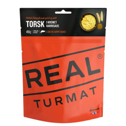 Tūristu pārtika RT COD in Creamed Curry Sauce 384kcal