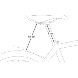 Velo soma BACKCOUNTRY Saddle Pack 4,5L