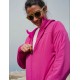 Jaka W ALT HB Hoody 01 Fuchsia Red