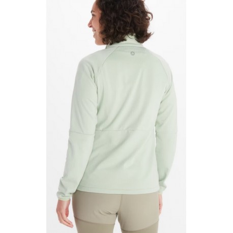 Jaka Wms LECONTE Fleece Jacket 01 Frosty Green