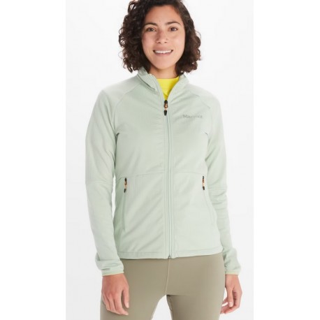 Jaka Wms LECONTE Fleece Jacket 01 Frosty Green