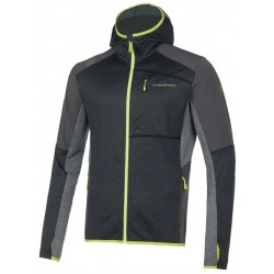 Jaka EXISTENCE Hoody M Black Lime punch