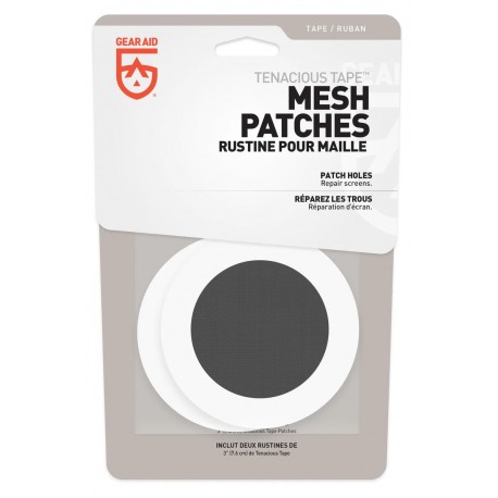 Tenacious Tape Mosquito net repair, 2 patches