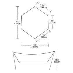 DEEP CREEK Tarp Medium