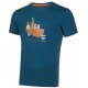 Krekls APE T-Shirt M Blue Hawaiian sun