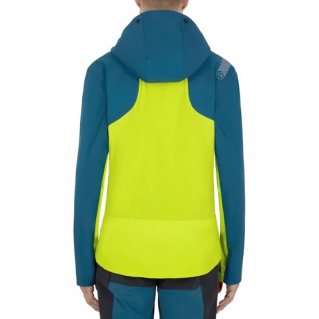 ALPINE GUIDE WS Jacket M Lime punch Storm blue