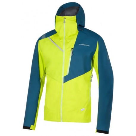 ALPINE GUIDE WS Jacket M Lime punch Storm blue