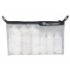 Maciņš TPU CLEAR ZipTop Pouch