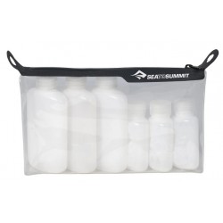 TPU CLEAR ZipTop Pouch with bottles