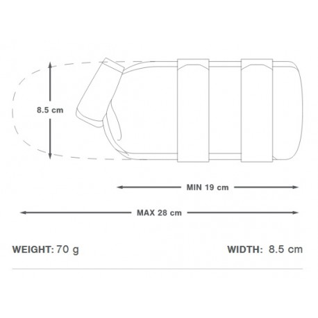 Velo soma EXPEDITION Cargo Cage Pack 1,3L