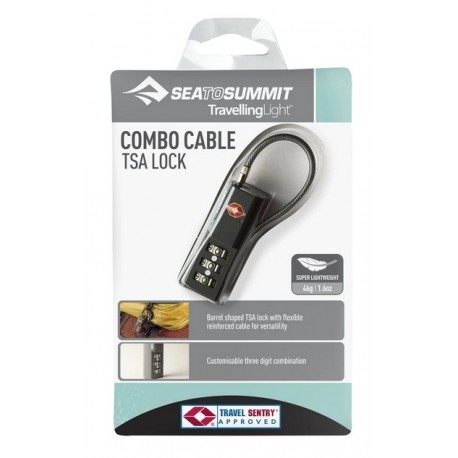 Atslēdziņa Combo Cable TSA Padlock