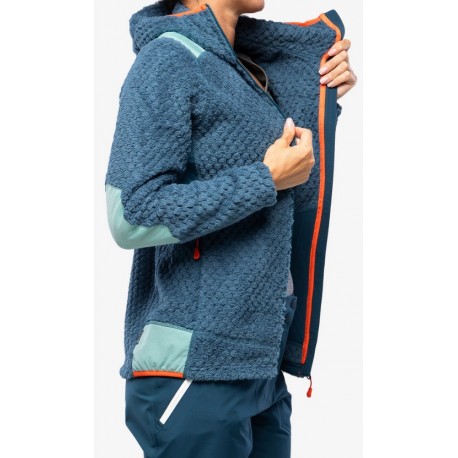 Jaka BRISTEN Thermal Jkt W Storm blue Iceberg