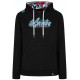 RETRO Hoody W Black