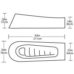Bivi THREE Wire Hooped Bivy