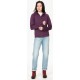 Jaka W OLDEN Polartec Hoody 02 Purple Fig