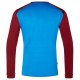 Krekls TOUR LS M Sangria Electric blue