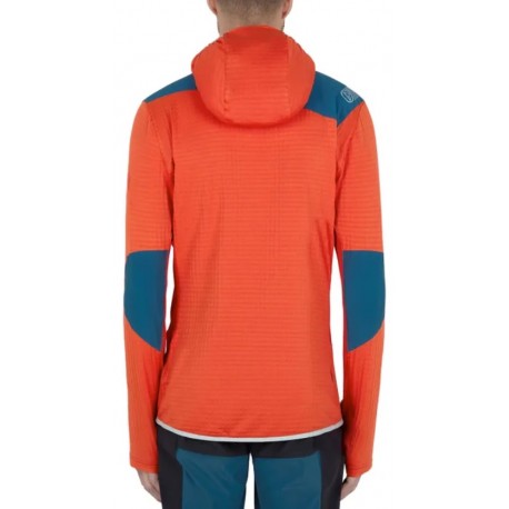 LUCENDRO Thermal Hoody M Poppy Storm blue