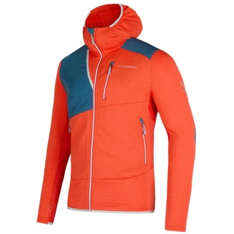 LUCENDRO Thermal Hoody M Poppy Storm blue