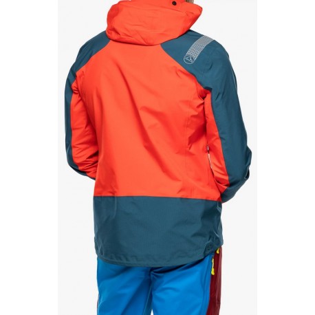 ALPINE GUIDE GTX JKT M Poppy Storm blue