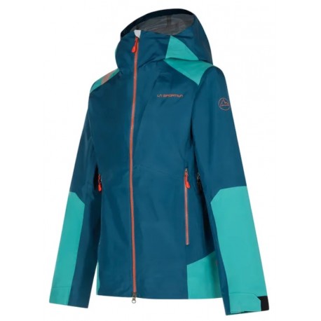 CROSSRIDGE EVO Shell Jkt W Storm blue Lagoon