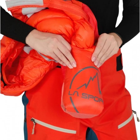 Jaka SUPERCOULOIR 1000 Down JKT W Cherry tomato Carbon