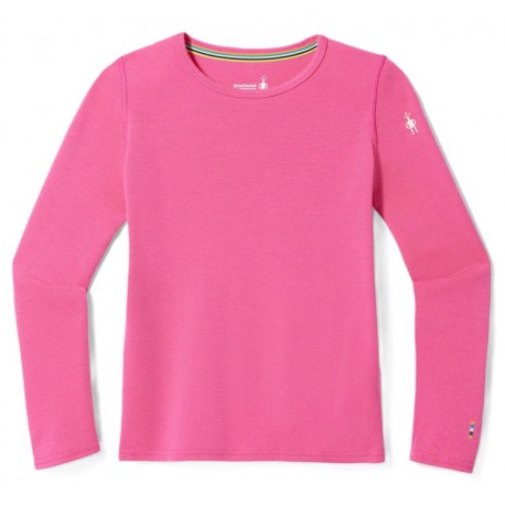 Termo krekls Kids CLASSIC Thermal Merino Base Layer Crew Power Pink