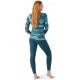 SW WS Classic Thermal Merino Base Layer Crew Twilight blue Mountain scape