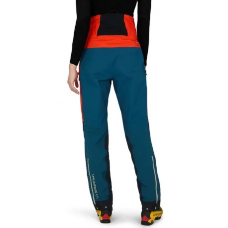 Bikses SUPERCOULOIR GTX Pro Pant W Cherry tomato Storm Blue