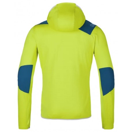 Jaka LUCENDRO Thermal Hoody M Lime punch Storm blue