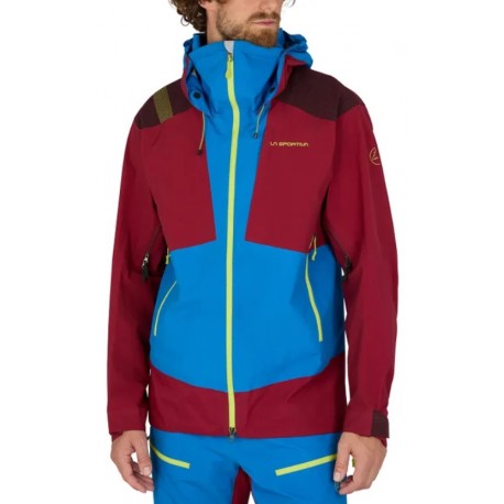 Jaka SUPERCOULOIR GTX Pro Jkt M Electric blue Sangria