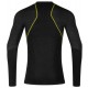 Termo krekls WOOL40 Aero Longsleeve M Black Yellow