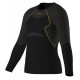 Termo krekls WOOL40 Aero Longsleeve M Black Yellow