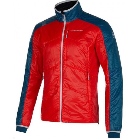 ALPINE GUIDE Primaloft JKT M poppy storm blue