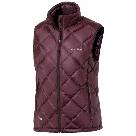 Veste W SUPERIOR Down Vest Wine Red