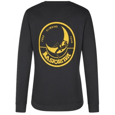 Džemperis CLIMBING on the MOON Sweatshirt W Carbon Giallo