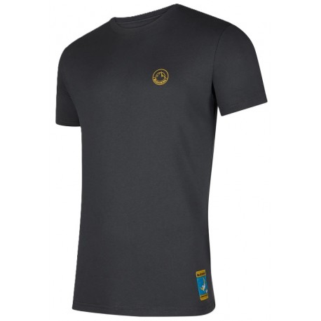 CLIMBING on the MOON T-Shirt M Carbon Giallo