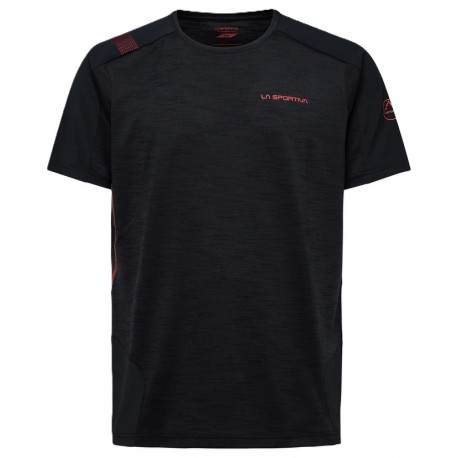 COMPASS T-Shirt M Black Cherry tomato