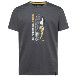 Krekls SOLUTION T-Shirt M Carbon Yellow