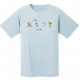 Krekls WICKRON T-Shirt W SCROLS OF CAMPING ANIMALS Light blue