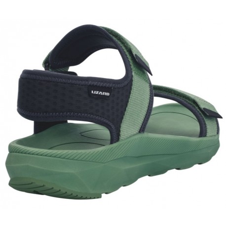 LIZ Sandal TREK Field green Dark grey