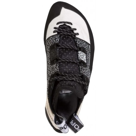 Klinšu kurpes KATANA Laces Woman White Black