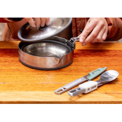 DETOUR Stainless Steel Cutlery Set 1P, 3 pcs