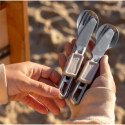 Ēdamrīku komplekts DETOUR Stainless Steel Cutlery Set 1P, 3 pcs